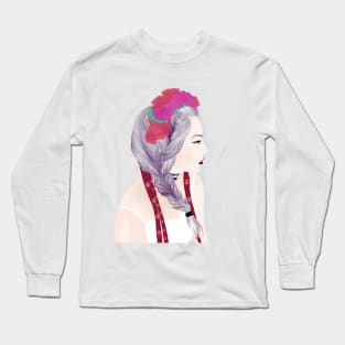 Slovak girl Long Sleeve T-Shirt